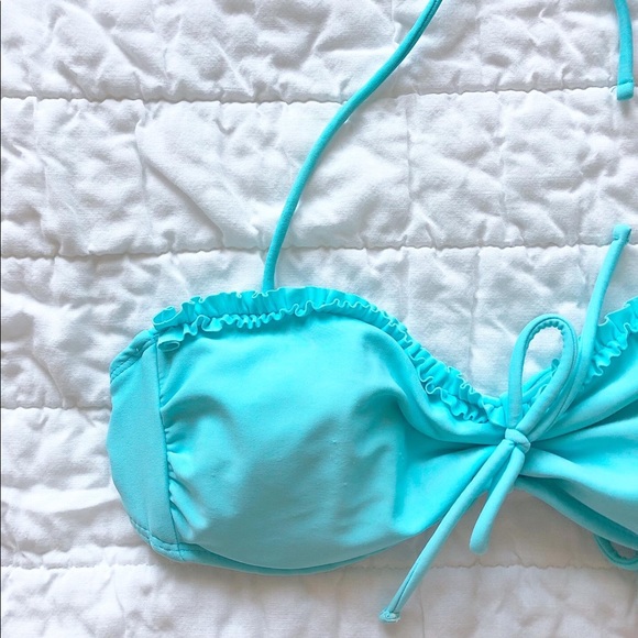 Blue swim top - Picture 3 of 3